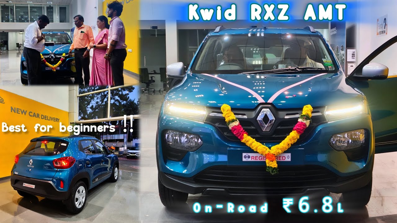 Best Budget Car ! | Renault Kwid | RXZ (AMT) | 2025 | Zanskar Blue | #renault #car #kwid #automobile