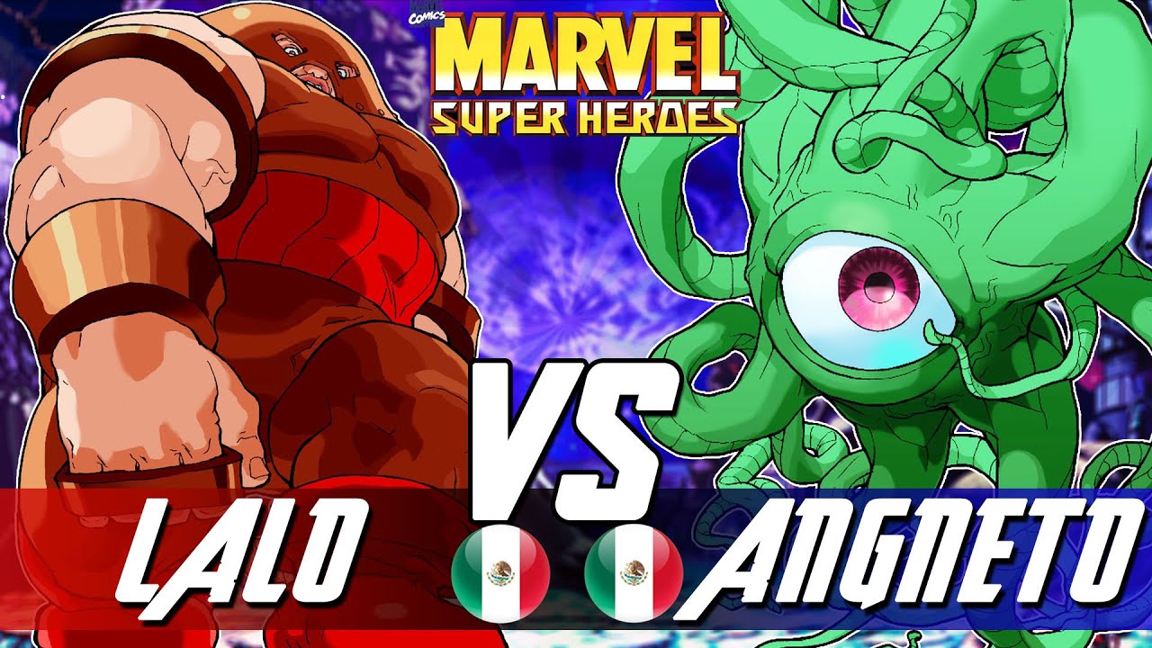 Marvel Super Heroes:🔥[FGC]-Lalo Fighterz Vs Angneto🔥| High Level Gameplay.