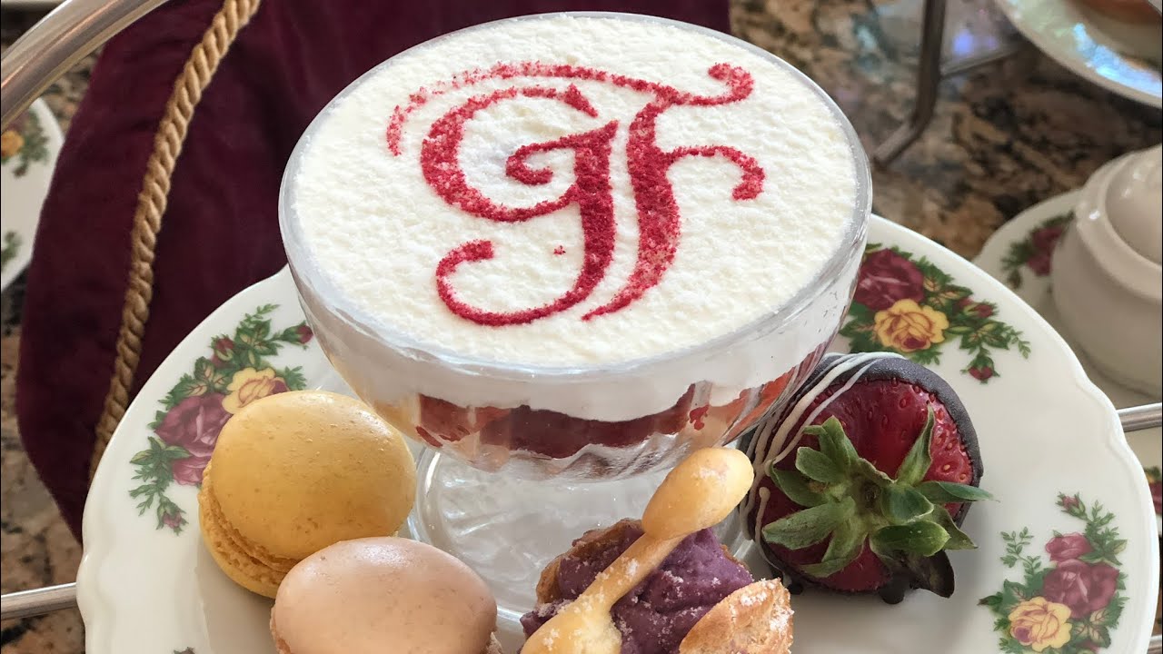 ОБЗОР РЕСТОРАНА: Послеобеденный чай в ресторане Disney Grand Floridian Garden View Lounge