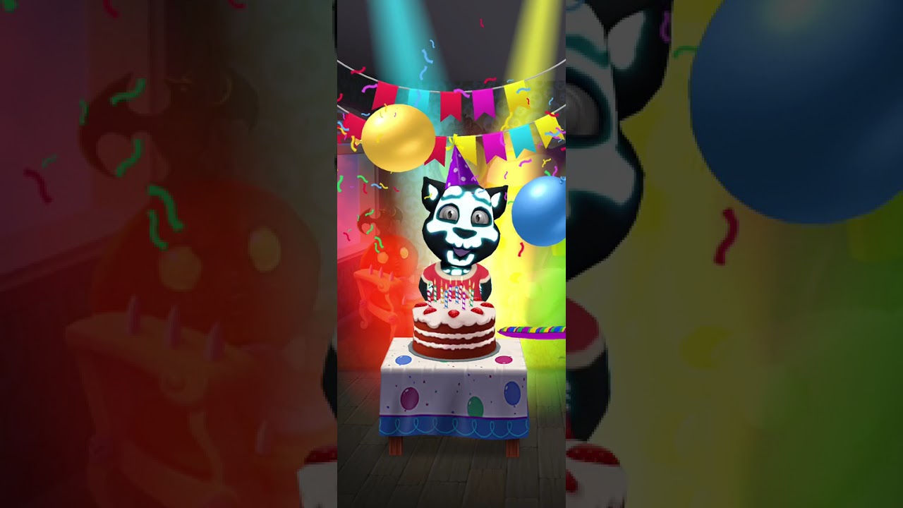 Try to getting level 200 on my talking tom part 8