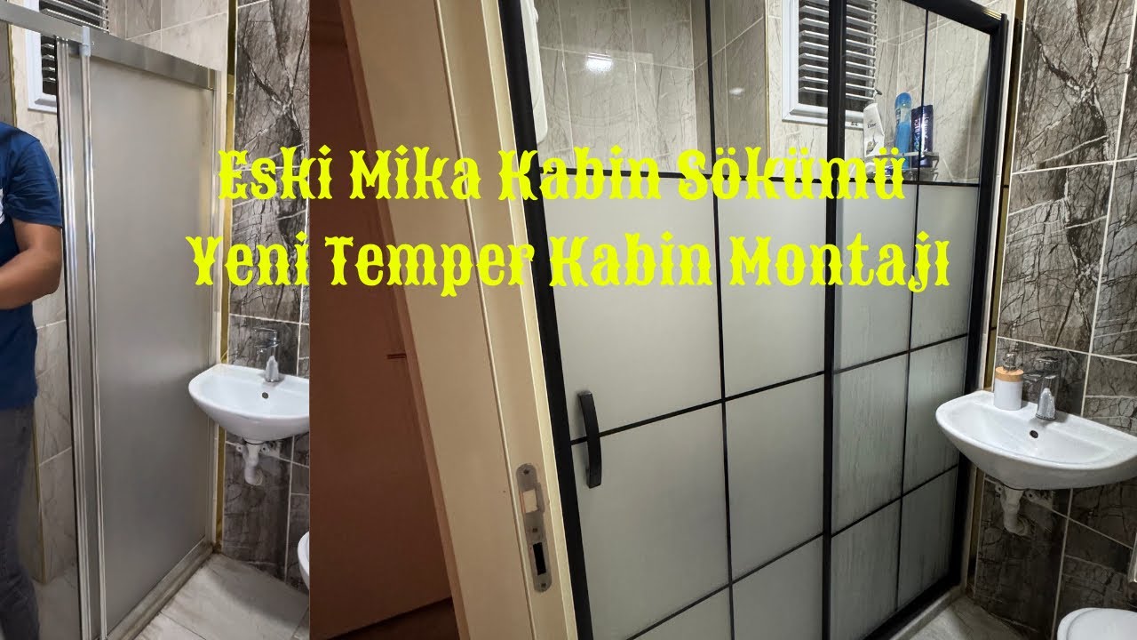Eski Bella Mika Duşakabin Sökümü | Yeni Temper Duşakabin Montajı | En Detaylı Anlatım
