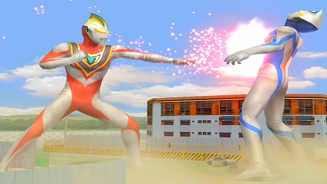 ウルトラマン GAIA VS ULTRAMAN DYNA, GOMORA VS ALIEN BALTAN, TIGA VS JUSTICE, ACE ROBOT VS KING JOE 
