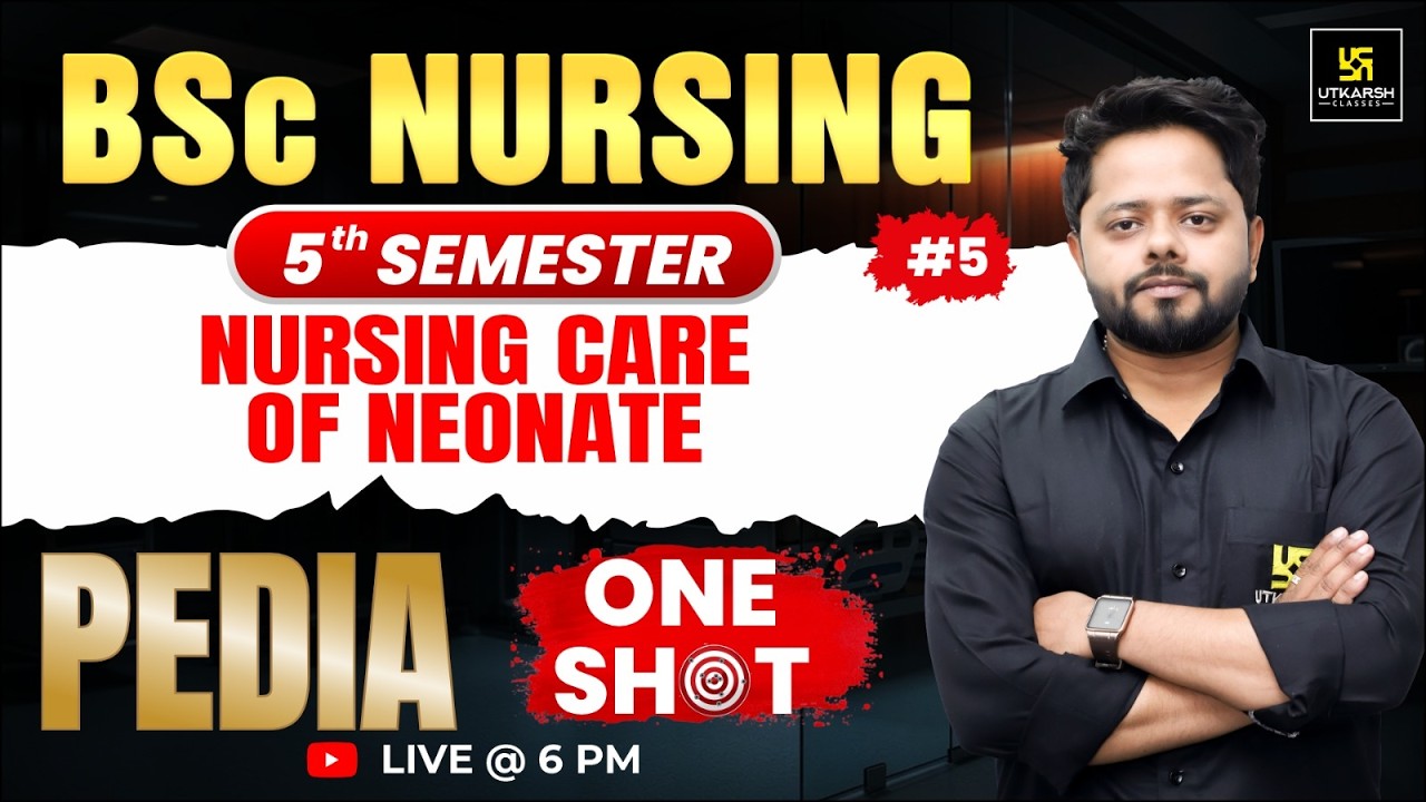 Nursing Care of Neonate | CHN | BSc Nursing 5th Sem | PYQ | Dheeraj Sir | Utkarsh