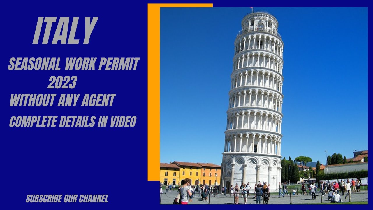How To Apply Italy Seasonal Work Permit 2023 Complete Process of Italy Seasonal Work Visa #Visavally