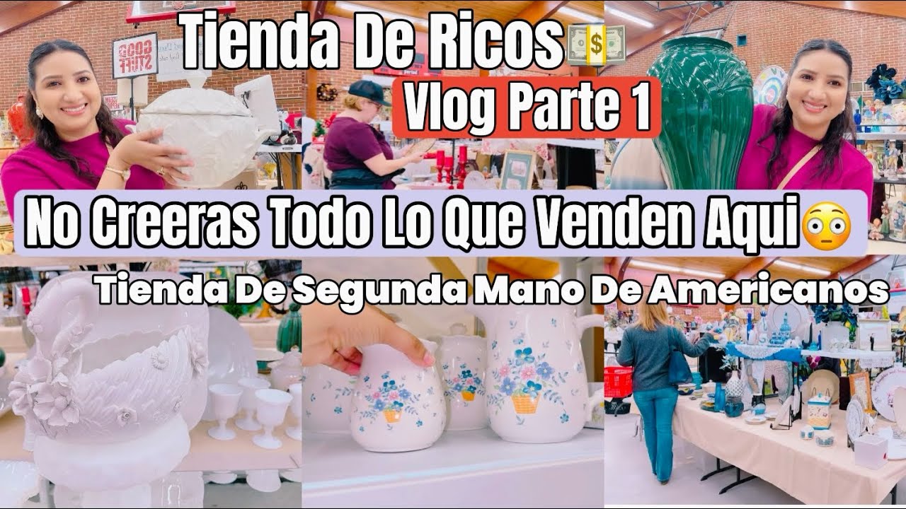 TIENDA DE SEGUNDA MANO DE AMERICANOS EN USA/DECORACIONES PARA TU HOGAR/TIENDA AMERICANA