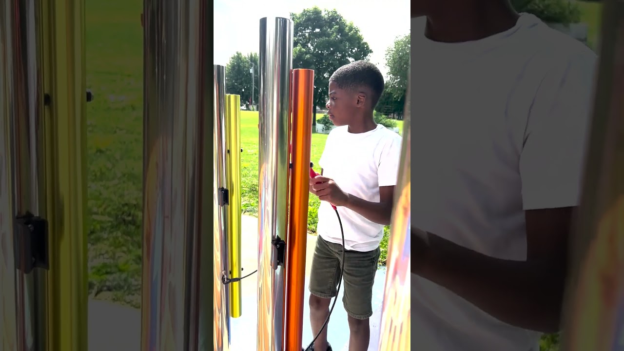 Hamilton Park Music Garden | Percussion Play Outdoor Musical Instruments #musicplayground