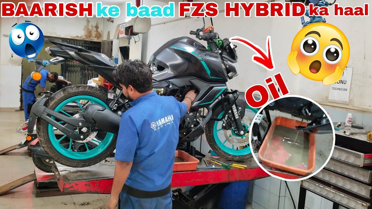 Barish m Fzs Hybrid ke nuksan 😱 Burahaal 😡