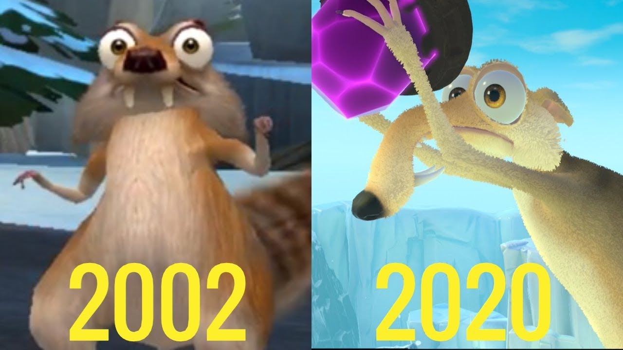 Evolution Of Ice Age Games 2002-2019