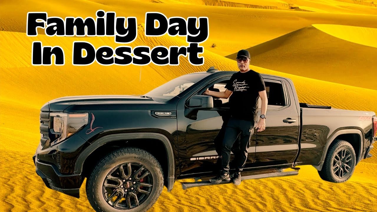 Dubai desert safari drive with family | Shaz family Dubai Vlogs