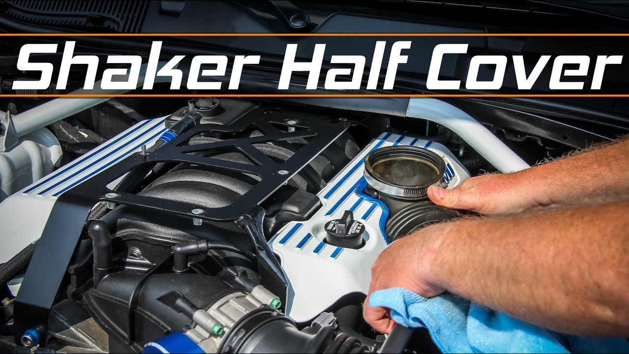 Challenger Shaker Driver Side Half Cover Scalia-motorsports com