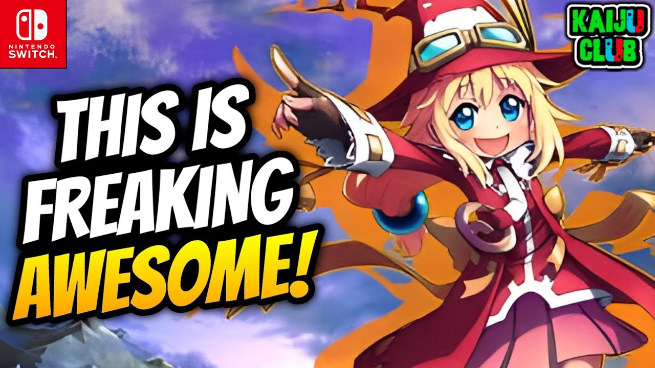 ПОТРЯСАЮЩЕЕ АРКАДНОЕ БЕЗУМИЕ: Trouble Witches: ФИНАЛЬНЫЙ ОБЗОР! Для Nintendo Switch
