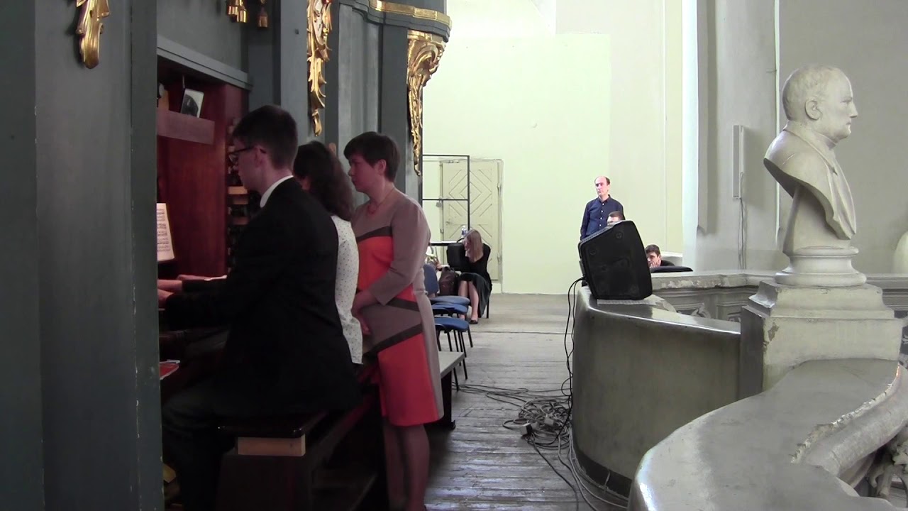 W.A. Mozart Sonata for 4 Hands in D Major (Organ Duet)