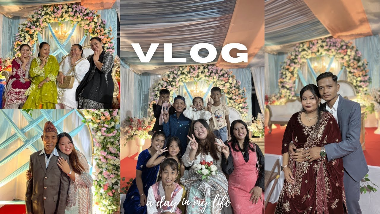 Reception party vlog ❤️✨ #wedding #fullenjoy 