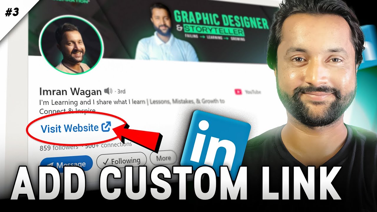 How To Add Custom URL Link & Call To Action On LinkedIn Profile