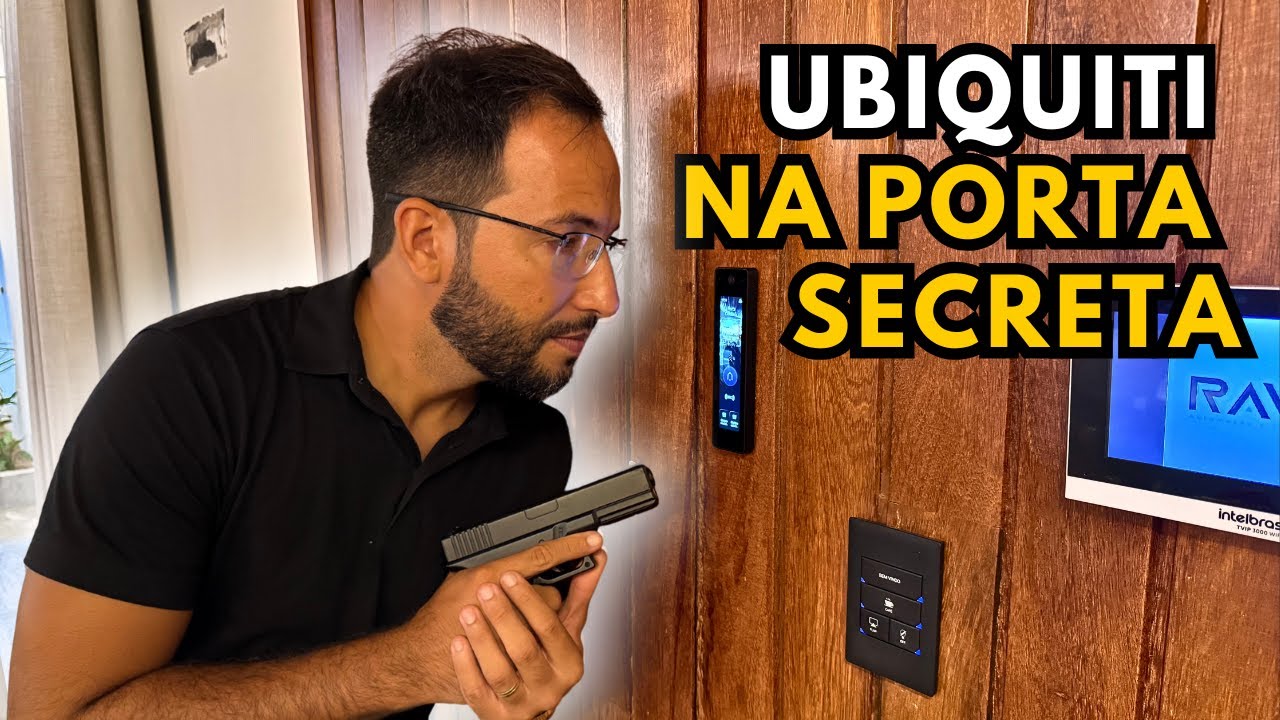 COMO INSTALAR CONTROLE DE ACESSO EM PORTA SECRETA