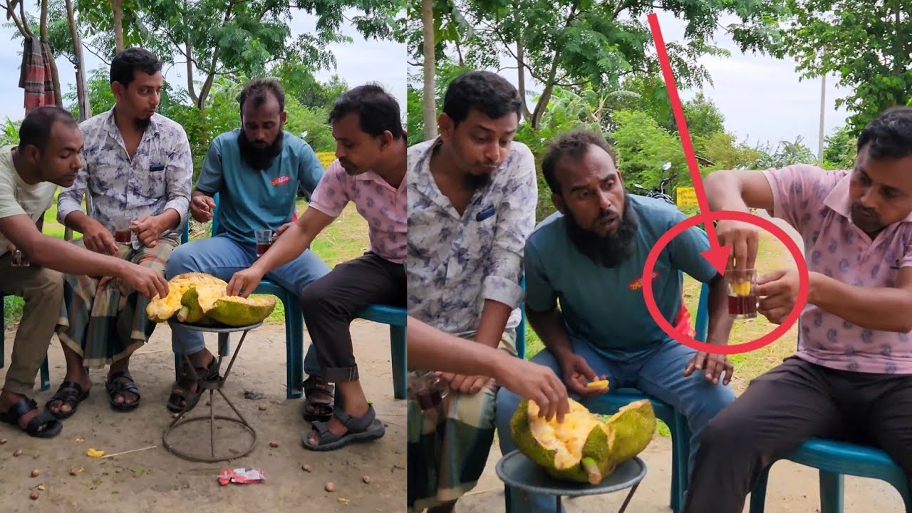 এভাবে কেউ কাঁঠাল খেতে দেখেছেন