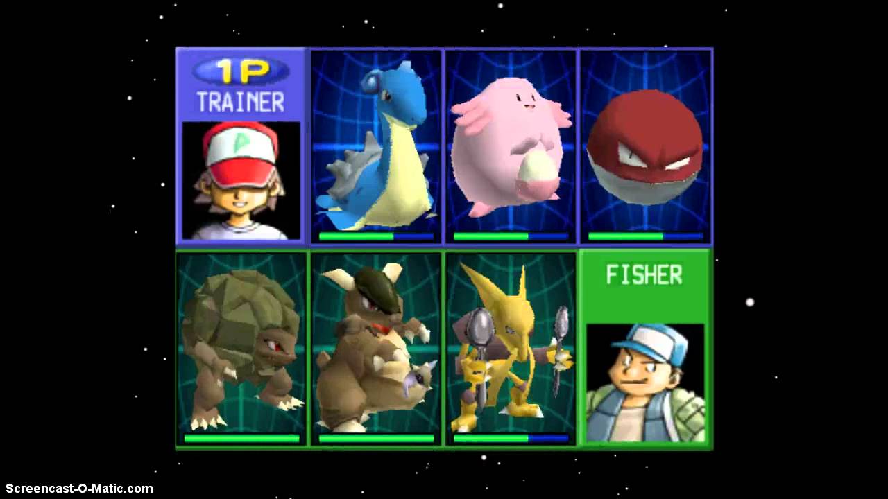 Pokemon Stadium R-2 Pika Cup Solo Rental (8/8)