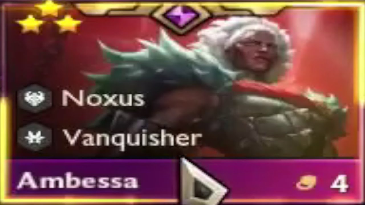 When you go fast 10 and hit Ambessa 3