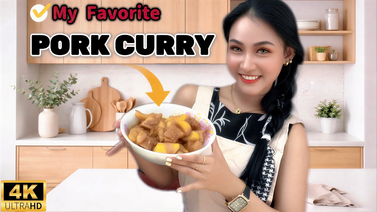 Authentic Myanmar Pork and Potato Curry | Easy Home Cooking