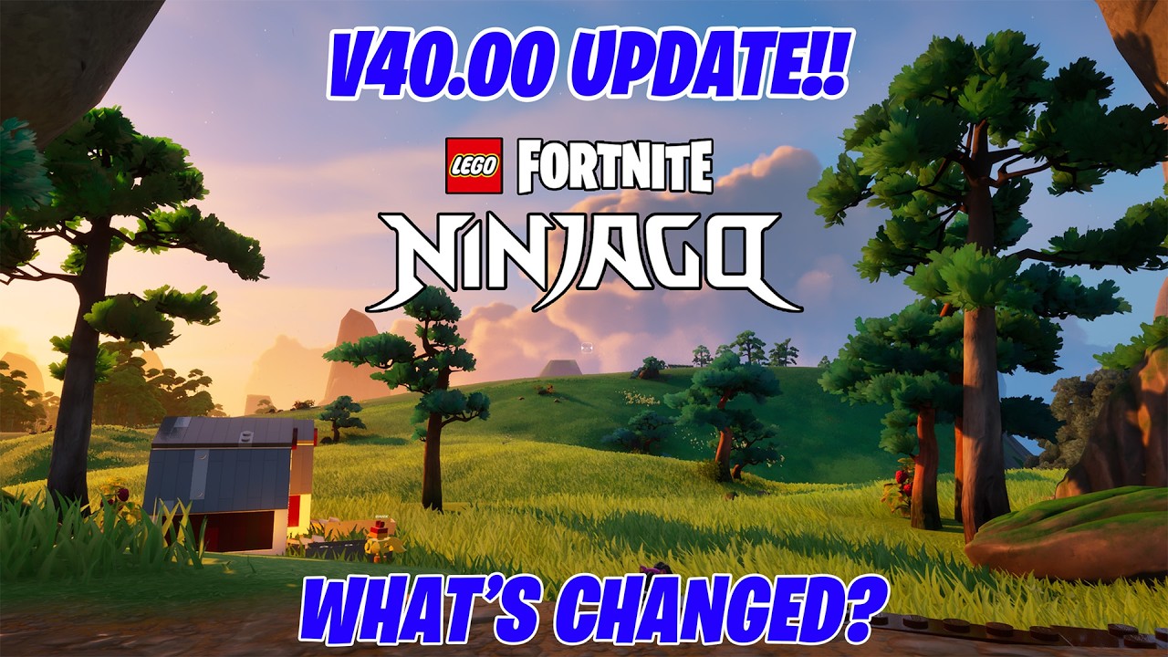 What's Changed in v40.00 | Lego Fortnite NINJAGO