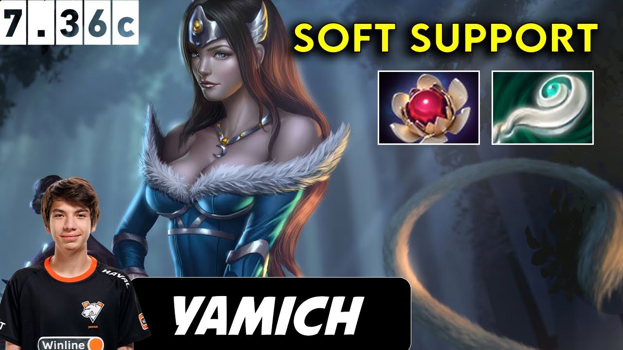Yamich Mirana Soft Support - Dota 2 Patch 7.36c Pro Pub Gameplay