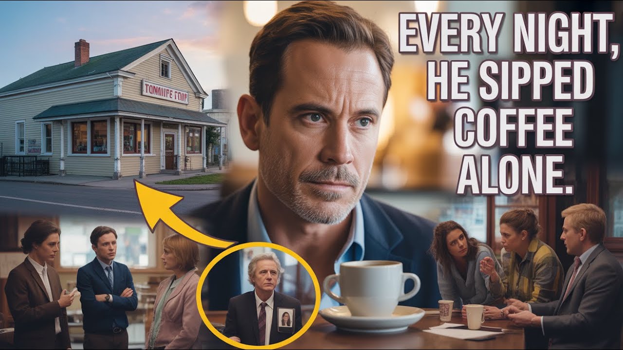 Every Night, He Sipped Coffee Alone—Revealed: The Hidden Story of the Inspiring CEO Single Dad!