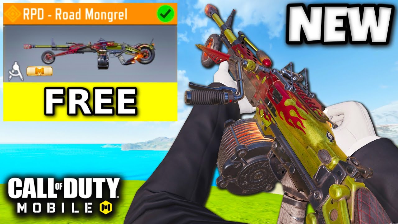 *НОВЫЙ* БЕСПЛАТНЫЙ ЛЕГЕНДАРНЫЙ RPD в COD MOBILE 🤯