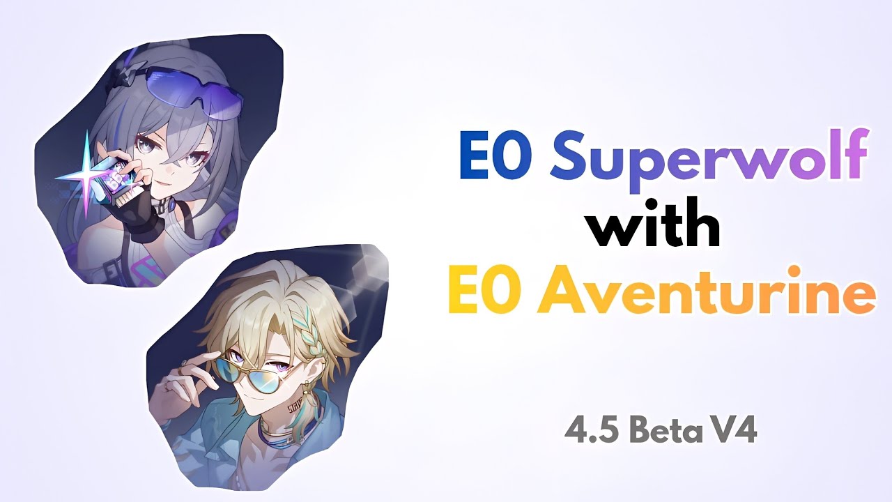 [4.5 V4] Is He Better than Sparxie? E0 Silverwolf LVL 999 with E0 Aventurine Waveflair
