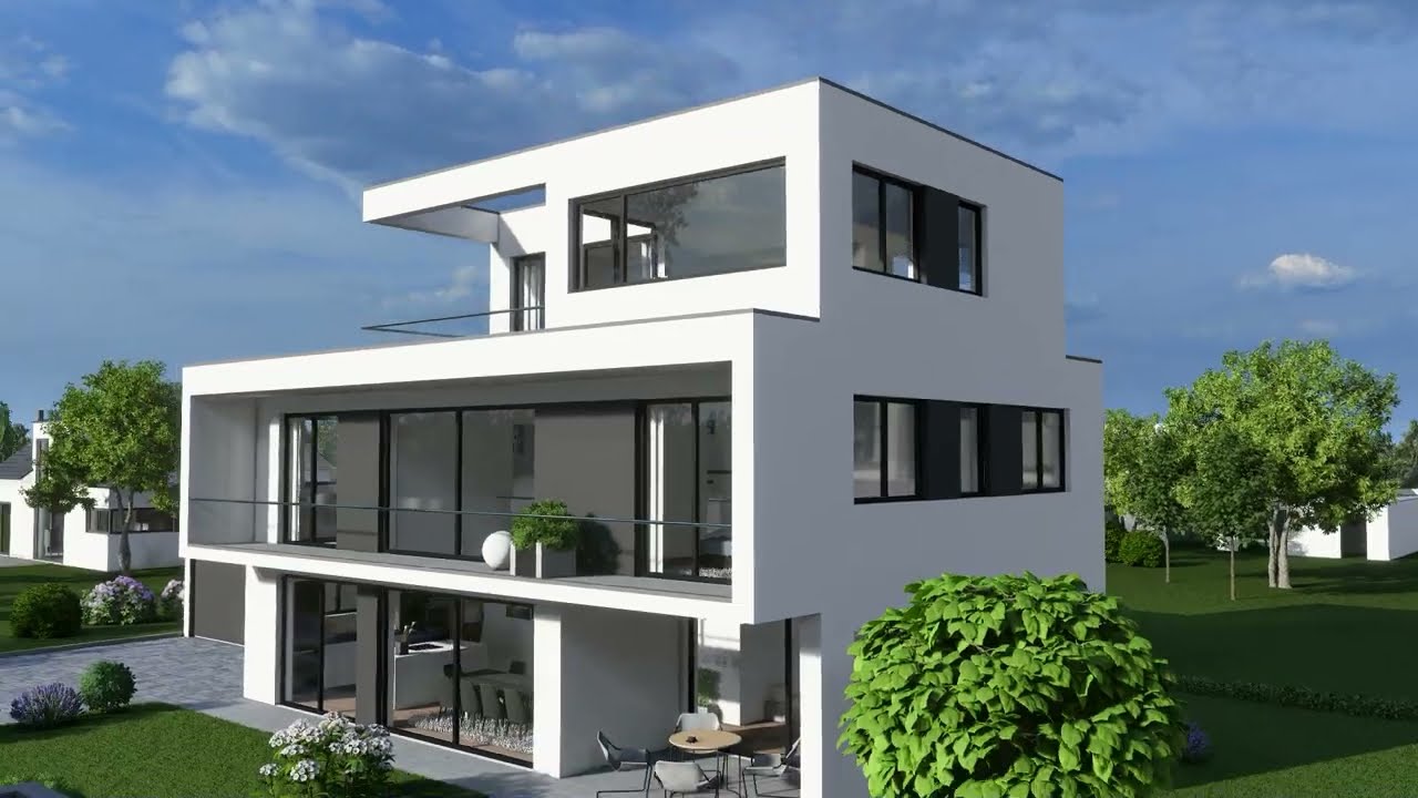 Moderne Stadtvilla in Hildrizhausen