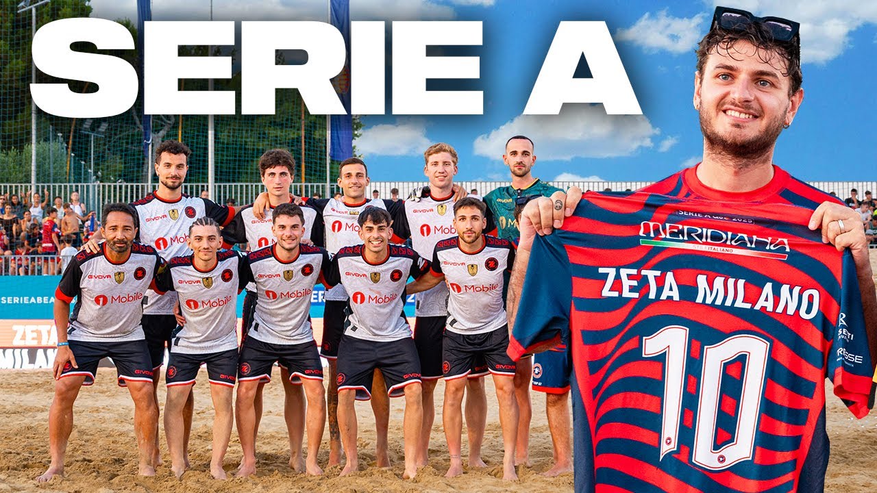 🏆⚽️ Il RITORNO della ZETA MILANO! SFIDIAMO una SQUADRA di SERIE A di BEACH SOCCER!