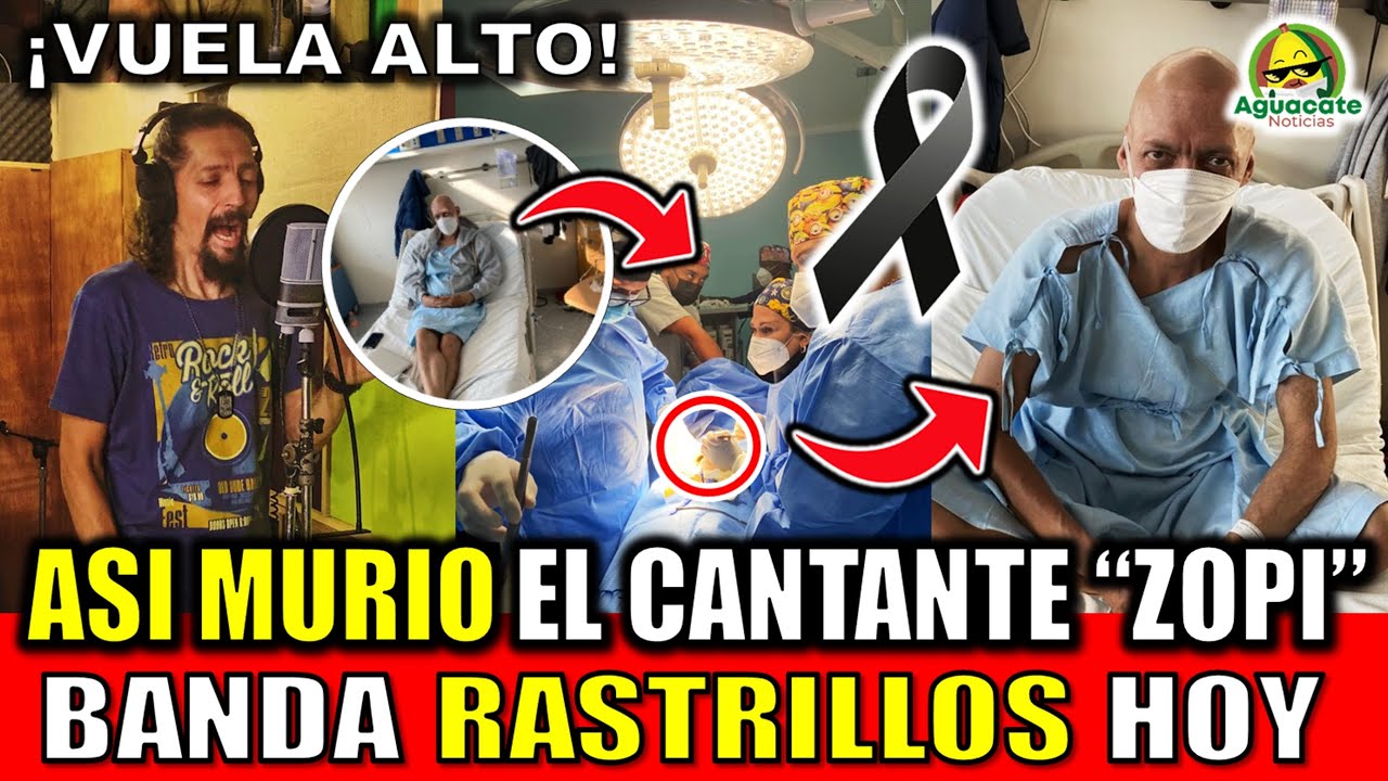 Asi MURIO Gerardo Pimentel &ldquo;ZOPI&rdquo; musico de la banda LOS RASTRILLOS hoy TODOS LOS DETALLES hoy 2024