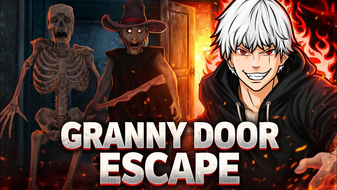 DOOR ESCAPE  FROM GRANNY'S HOUSE CHAPTER 1 | granny wala game definition | granny game video 