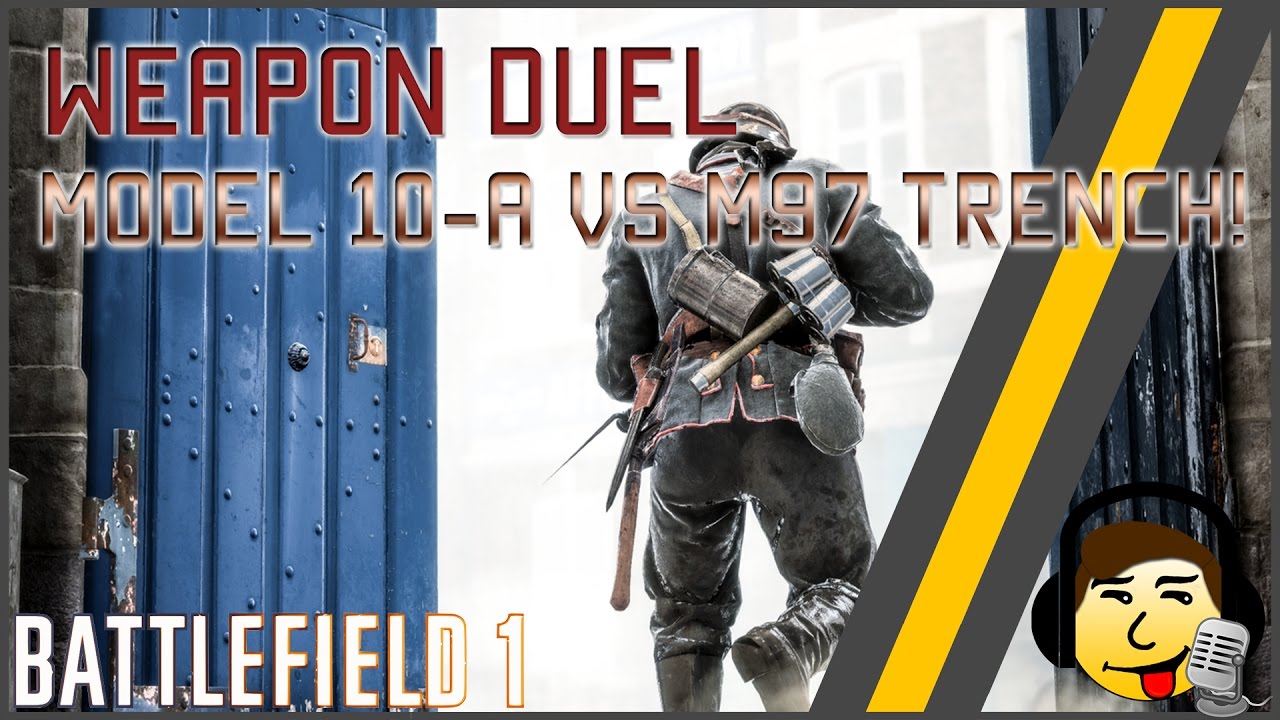 [BF1] Model 10-A vs M97 Trench Gun (Hunter) - Best One-Shot Shotgun! [Weapon Showdown]