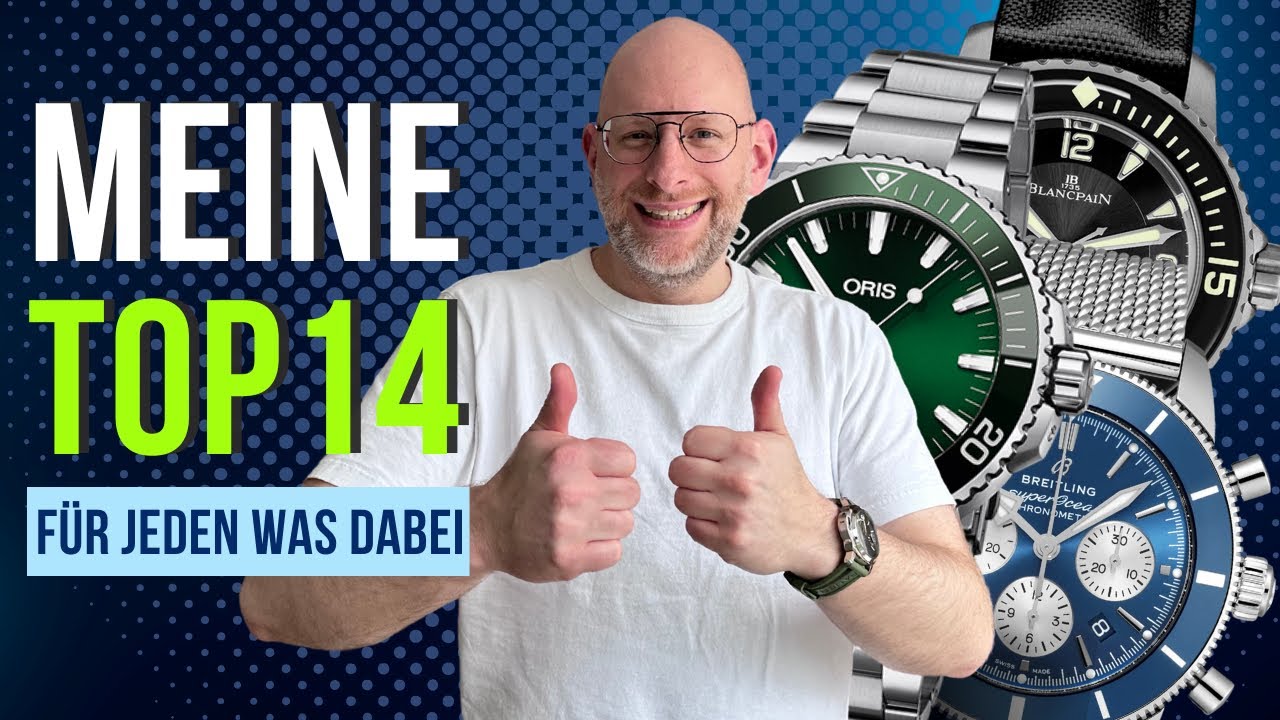 TOP 14 BESTE TAUCHERUHREN | 300,-&euro; bis 18.000,-&euro;