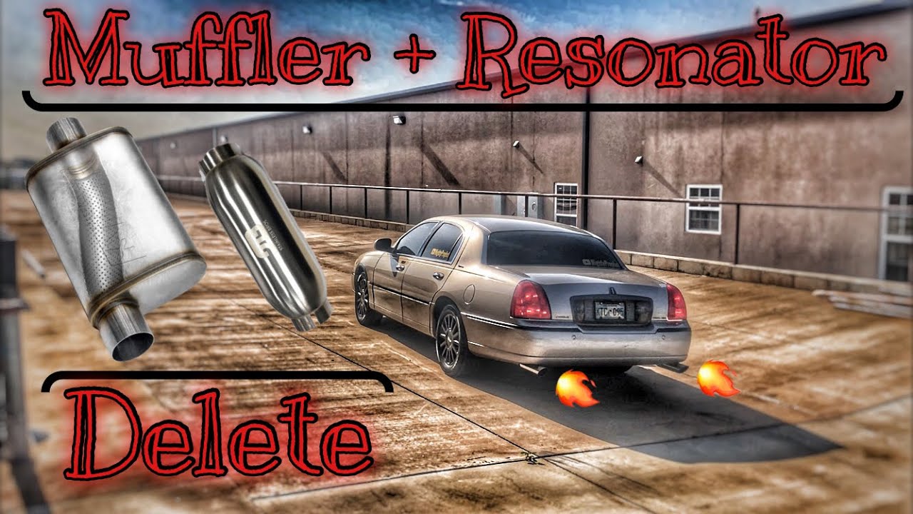 Muffler Delete + Resonator Delete | 2003 Lincoln Town Car