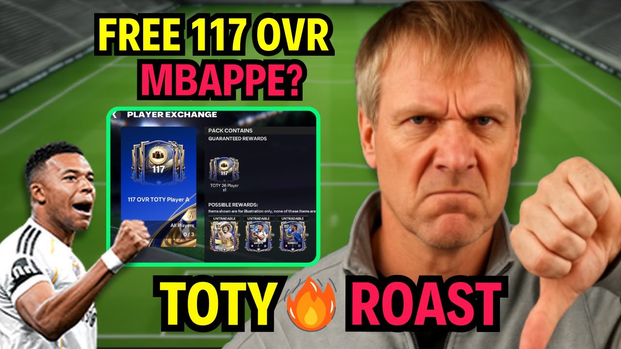 How to Get 117 Mbappe in TOTY 26? (The Harsh Reality of fc mobile) 🤬