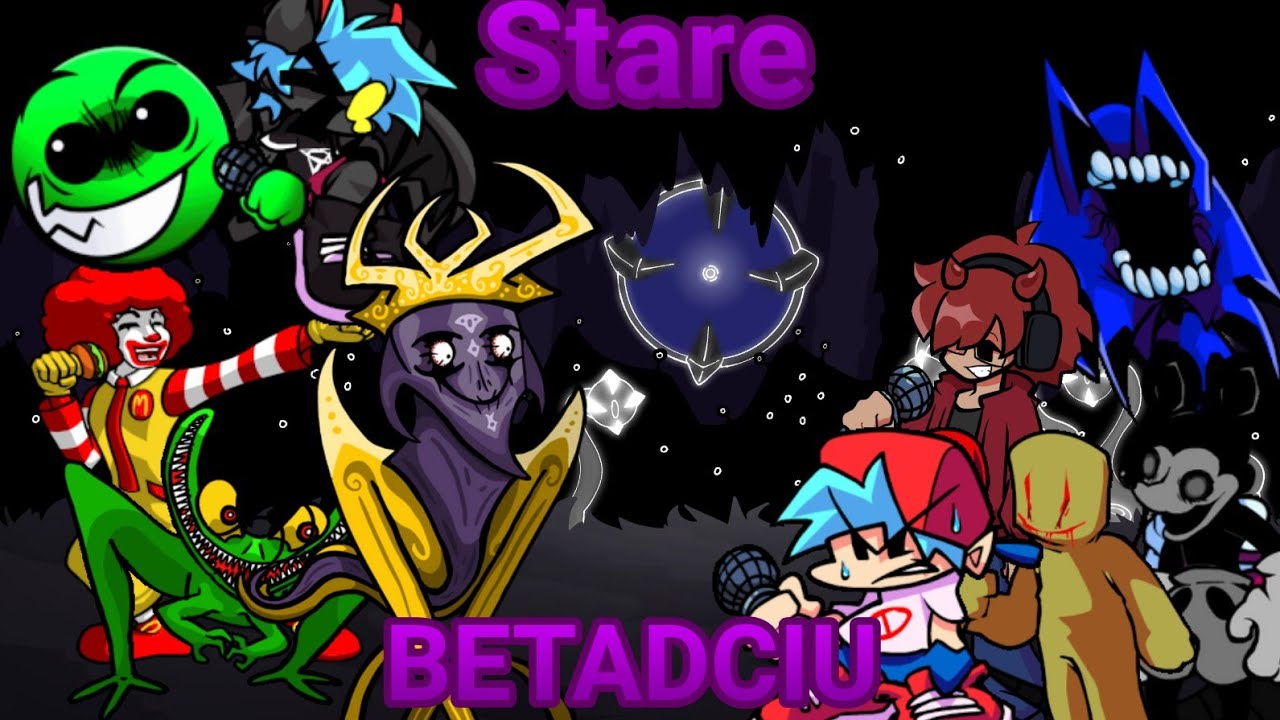 Stare but every turn a different character sings it (BETADCIU)