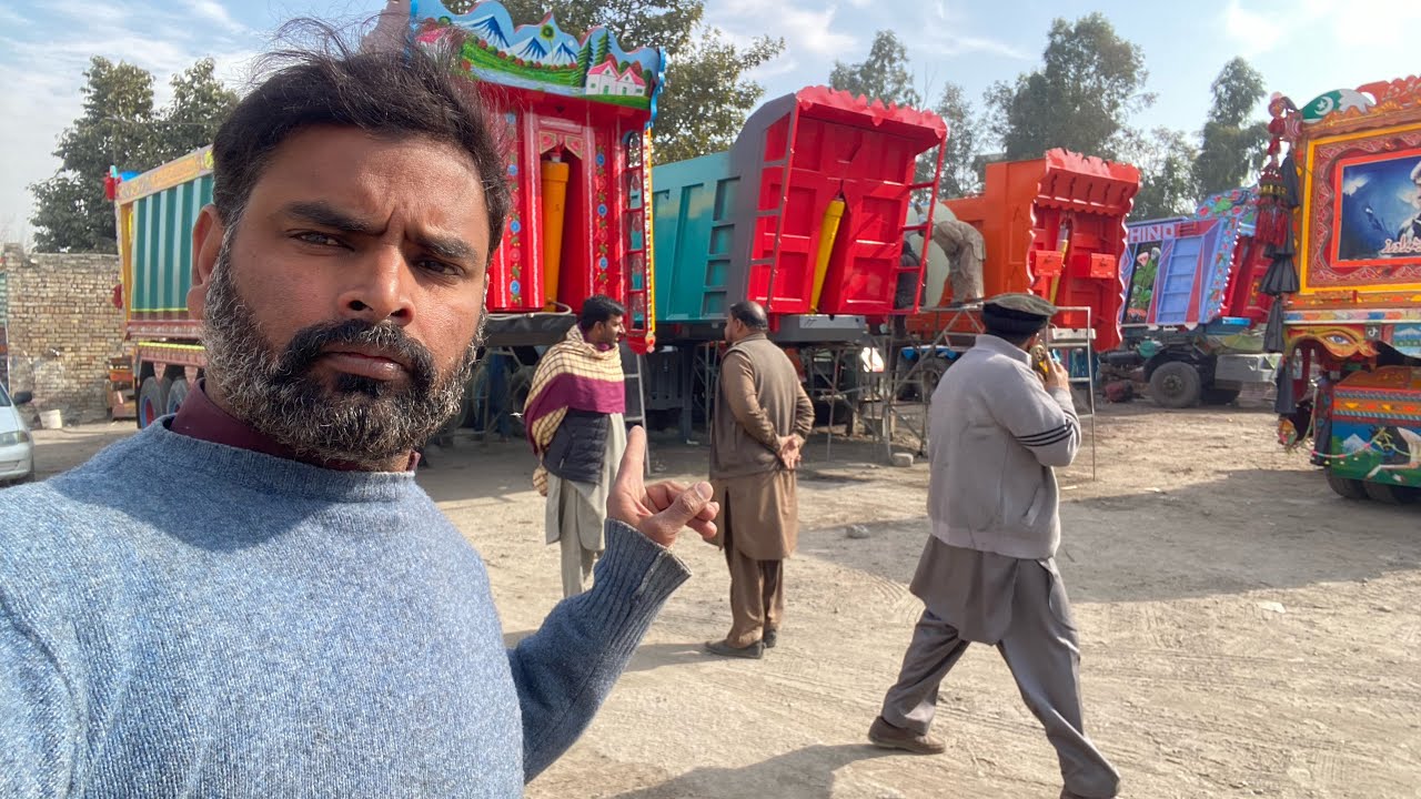Truck Dumperin Pakistani nomi Truck 