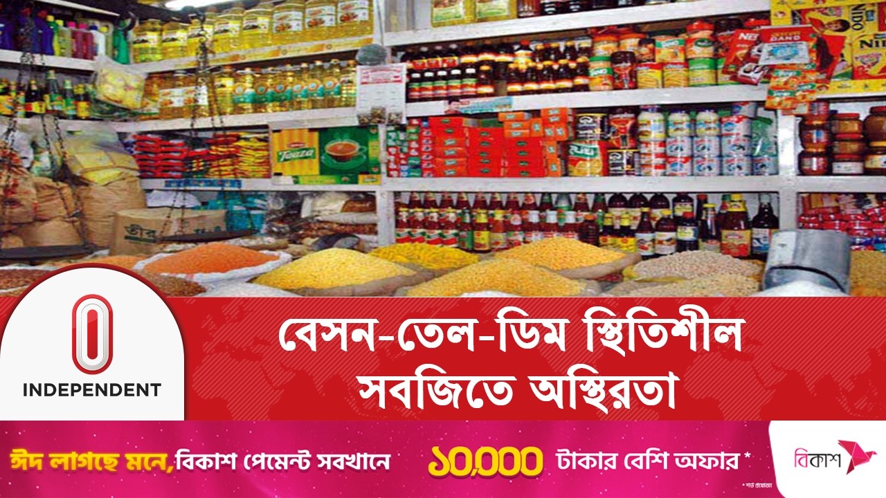 রাজধানীর বাজারদর নিয়ন্ত্রণে তদারকির দাবি ক্রেতাদের | Ramadan Market | Independent TV