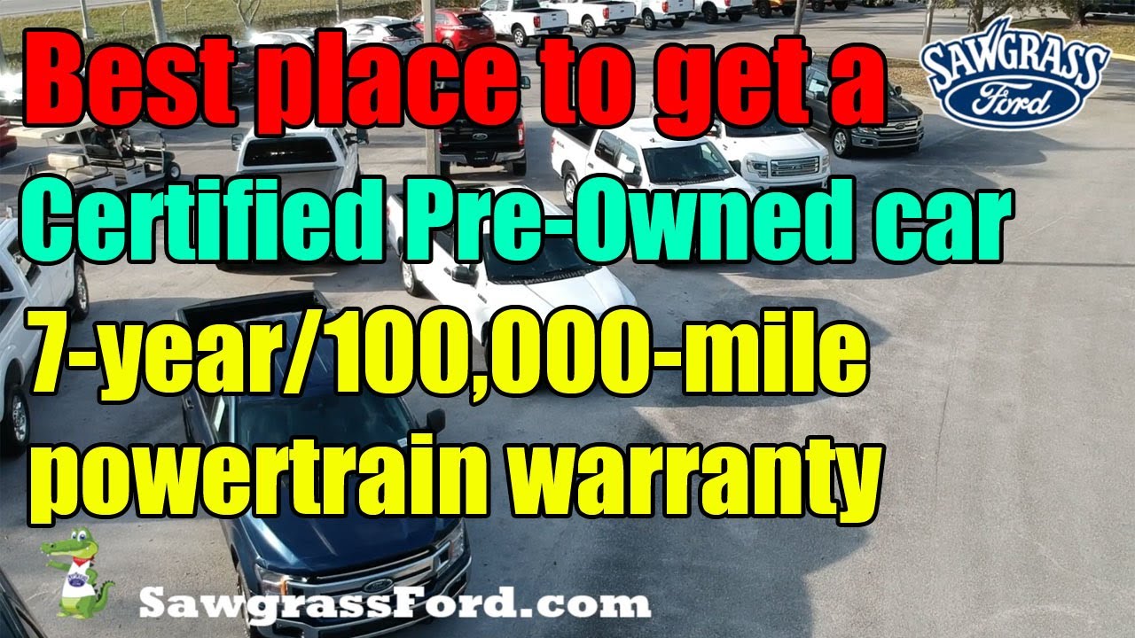 Ford Certified Pre Owned (CPO) from the largest Ford dealer in South Florida
