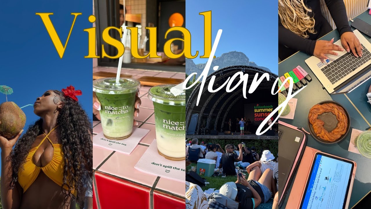Visual Diary: back on campus, MiCasa concert, study dates & more | South African Youtuber