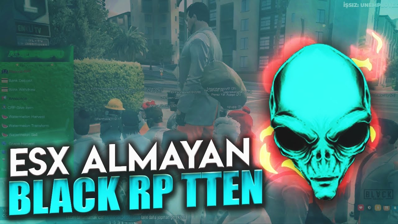 Black RP oyuncularına hem para Hem kamu hemde  Orman -Fivem sunucu patlatma