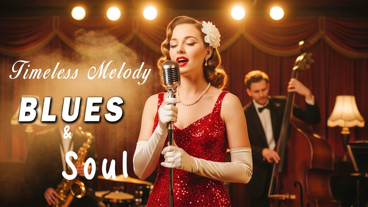 Vintage 1940s Jazz Club 🎷 Soft Female Vocal Jazz | Cozy Tea Room Night Ambience