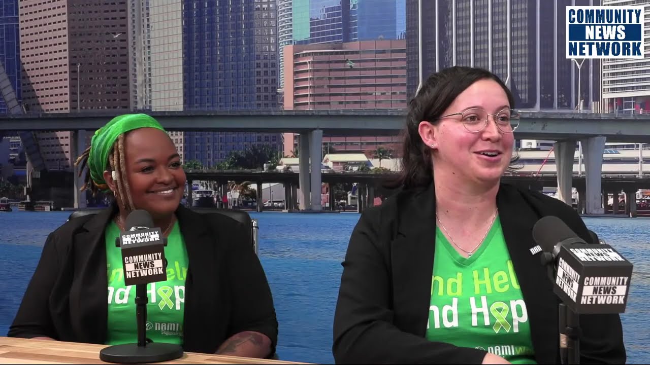 Michael Miller Speaks with Brittany Benjamin and Saliyha Webb, NAMI Miami-Dade
