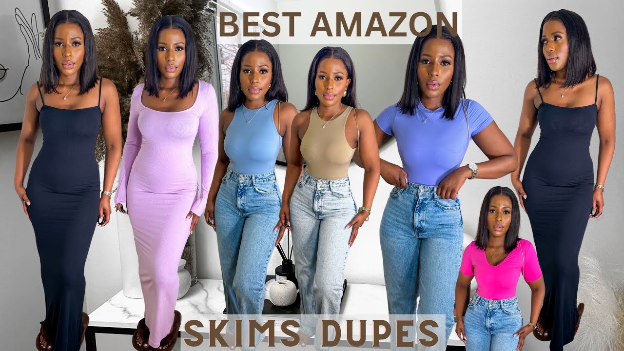 I FOUND THE BEST SKIMS DUPES ON AMAZON AND AM PUTTING YOU ON REAL QUICK  | PUMIEY | Kahunde Doreen