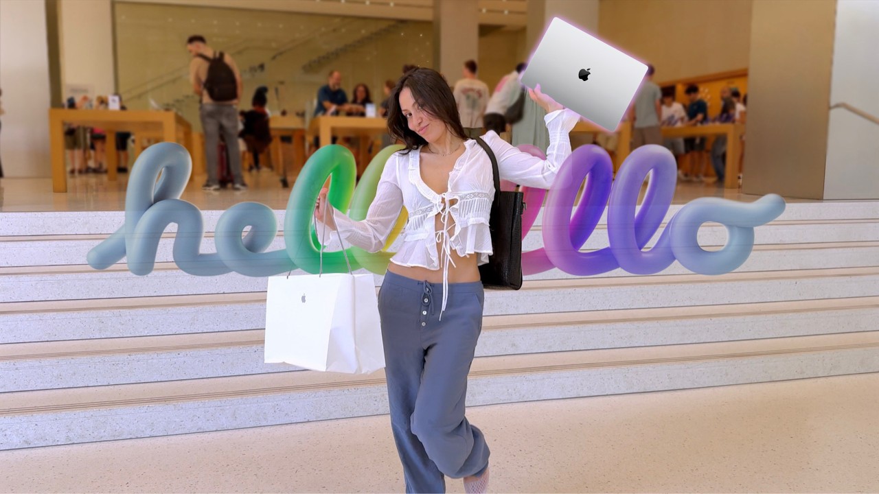 I Finally Bought My Dream MacBook | A Day of Shopping, Walks & Dinner in Barcelona ✨