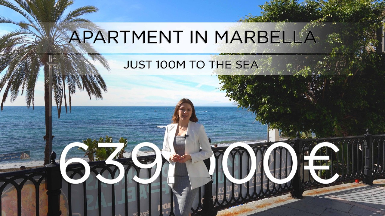 APARTMENT TOUR IN MARBELLA GOLDEN MILE | Dream Home close to the Sea