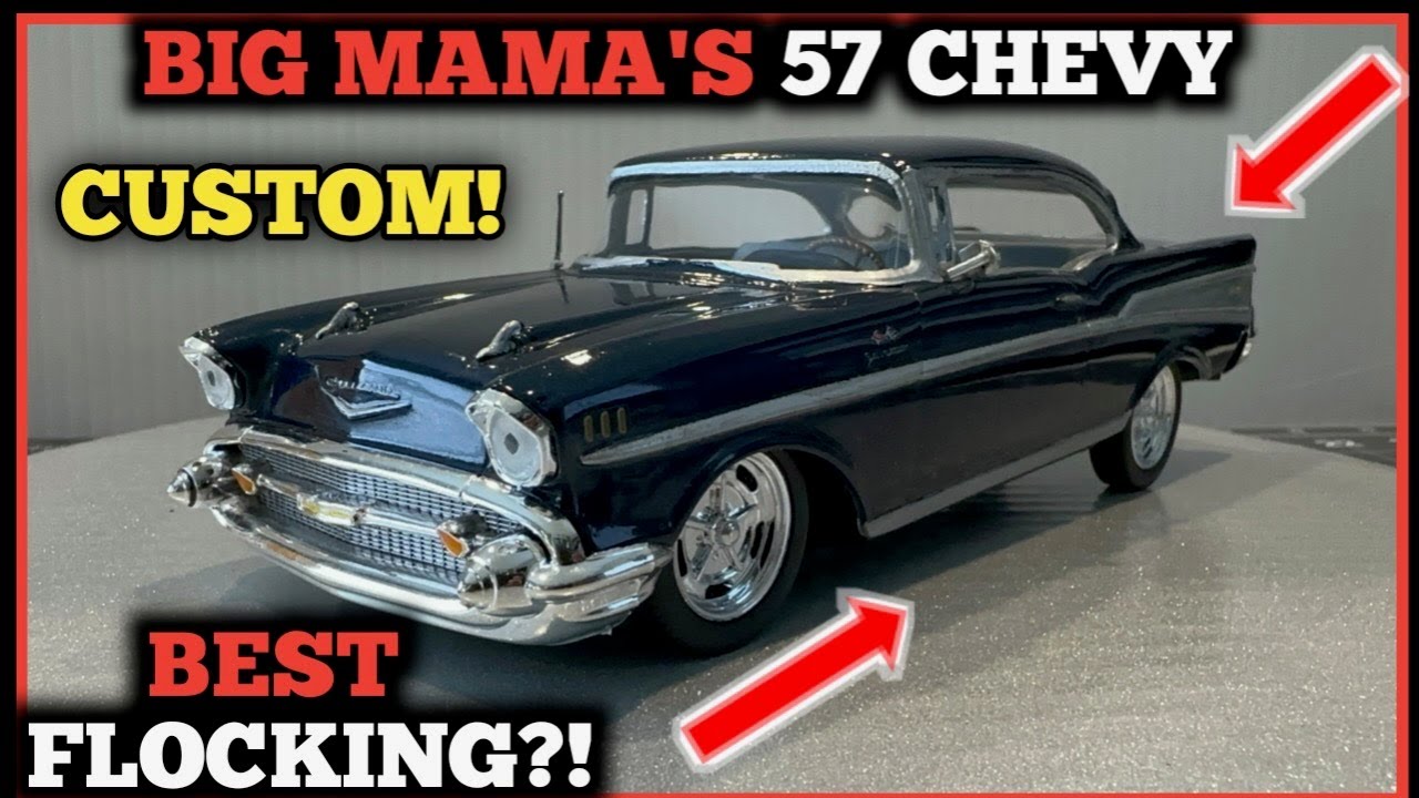 Revell: 57 Chevy Bel Air Final: New Interior Techniques & Custom Adds