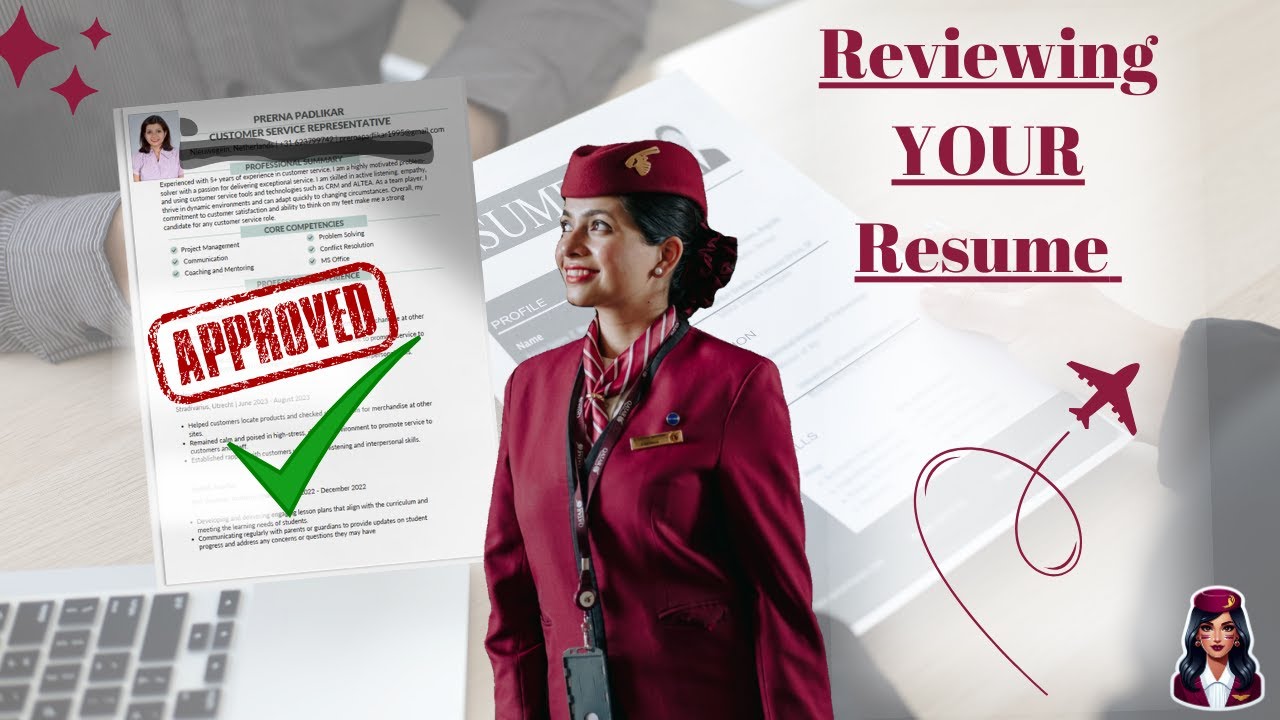 Don't make these mistakes in your resume | Qatar airways resume Tips and sample