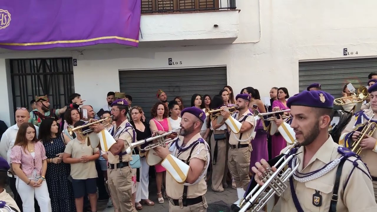 Boinas Morá, Marcha: Compadre, Día de Jesús 2024, Alhaurín el Grande.